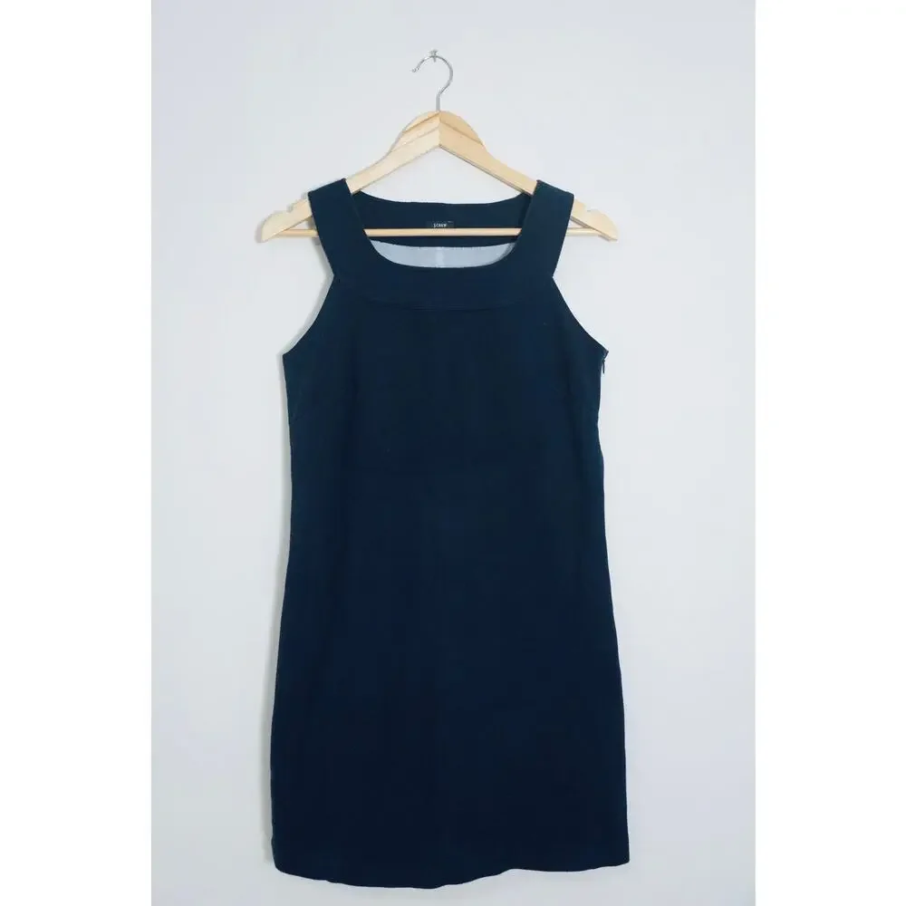 J Crew Navy Midi Dress Size Small‎